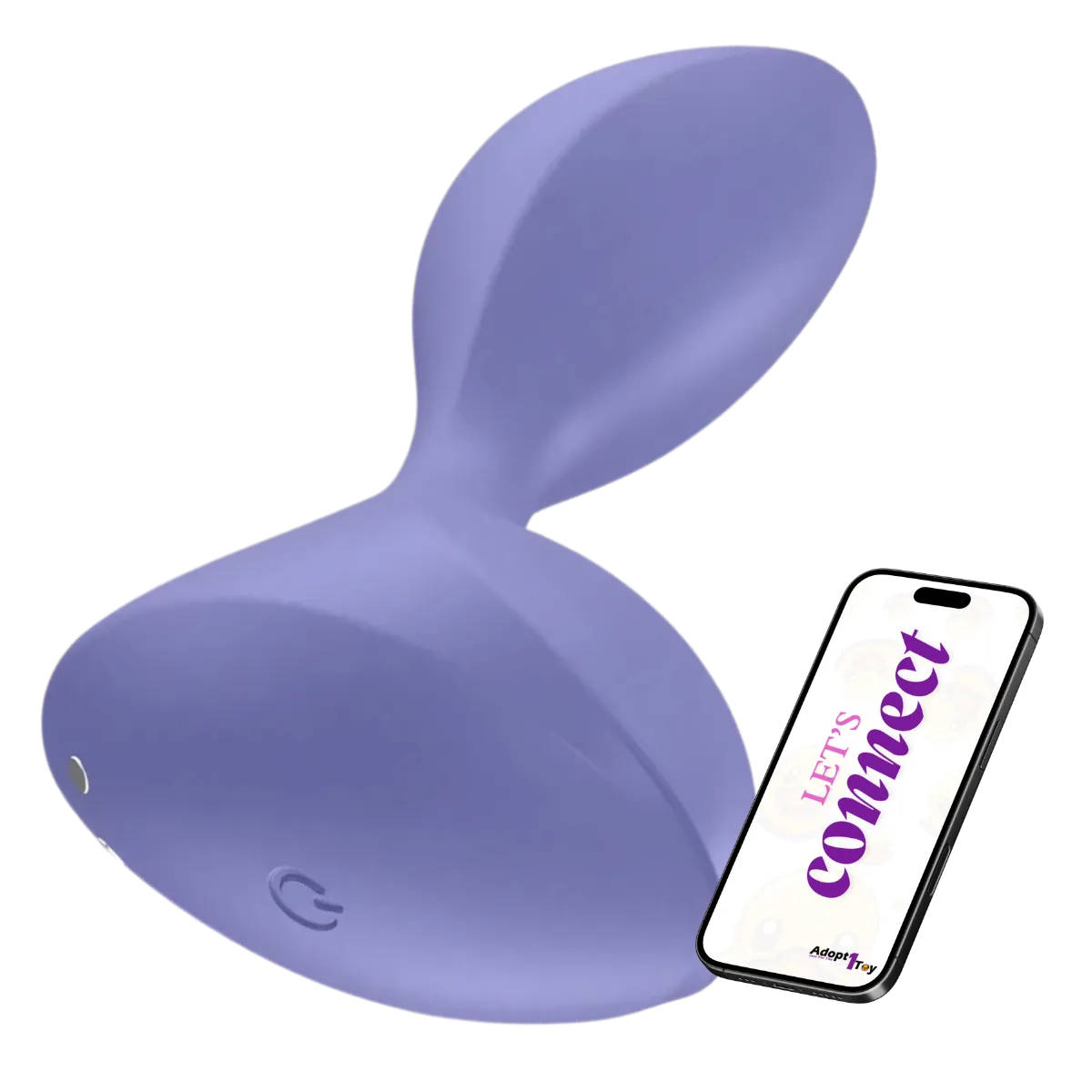 Plug anal connect : vibrations distance Adopt1toy Plug anal connect : vibrations distance Adopt1toy