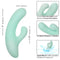 calexotics pacifica fiji vibrateur estimulateur point g 10 vibrations aqua