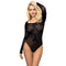subblime 952051 body resille manches longues et epaules nues noir taille unique
