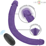 INTENSE - GUNTER DILDO DOUBLE VIBRATEUR 40 CM VIOLET TÉLÉCOMMANDE - Vignette | Adopt1toy