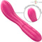 intense lisette vibrateur 19 cm souple 10 vibrations rose