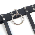 Harnais BDSM modèle Subblime en cuir élégant - Vignette | Adopt1toy