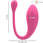 INTENSE - JANICE U VIBRATEUR DOUBLE STIMULATION 10 VIBRATIONS ROSE TÉLÉCOMMANDE - Vignette | Adopt1toy