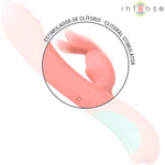 INTENSE - RACHEL VIBRATEUR RABBIT 5 VIBRATIONS ROSE - Vignette | Adopt1toy