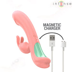 INTENSE - RACHEL VIBRATEUR RABBIT 5 VIBRATIONS ROSE - Vignette | Adopt1toy