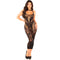 leg avenue robe longue ajustee sans coutures noire taille unique