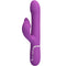 pretty love vibrateur et stimulateur multifonction 4 en 1 violet