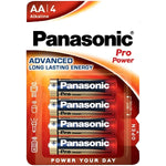 PANASONIC - PILES ALCALINES PRO POWER AA LR6 BLISTER*4 - Vignette | Adopt1toy