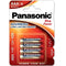 panasonic piles alcalines pro power aaa lr03 blister 4