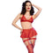 chilirose cr 4716 conjunto 3 piezas rojo
