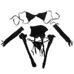 Bodystocking résille Bali avec gants délicats - Vignette | Adopt1toy