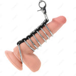 Cockring Kink en métal pour contrôle sensuel - Vignette | Adopt1toy