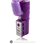 BAILE - ROTATEUR DE LAPIN LILAS AVEC SUPERSTIMULATEUR - Vignette | Adopt1toy