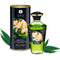 shunga huile de massage effet chaleur au the vert bio 100 ml