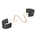 Menottes en maille métal - modèle Bijoux NOIR - Vignette | Adopt1toy