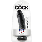 Gode réaliste Ventouse King Cock 20.3 cm NOIR - Vignette | Adopt1toy