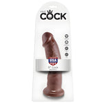 Gode réaliste Ventouse King Cock 22.9 cm MARRON - Vignette | Adopt1toy