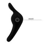 PRETTY LOVE - THIMBLE ANNEAU VIBRATEUR NOIR - Vignette | Adopt1toy