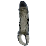 BAILE - GAINE DEXTENSION DE PÉNIS AVEC SANGLE POUR TESTICULES 11.5 CM - Vignette | Adopt1toy