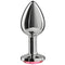 secretplay plug anal aluminium fuchsia 7 cm