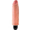 king cock vibrateur rigide realiste 15 24 cm naturel
