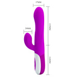 PRETTY LOVE - VIBRATEUR GONFLABLE RECHARGEABLE DEMPSEY - Vignette | Adopt1toy