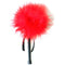 secretplay duster de marabou rouge