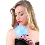 Duster marabou bleu pour des caresses sensuelles - Vignette | Adopt1toy