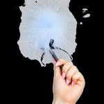 Duster marabou bleu pour des caresses sensuelles - Vignette | Adopt1toy