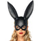 leg avenue masquerade masque de lapin noir