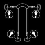 Coffret BDSM Maître avec menottes ajustables - Vignette | Adopt1toy