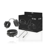 Menottes BDSM Fetish Submissive en cuir végan - Vignette | Adopt1toy