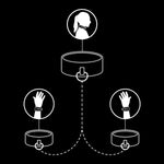 Menottes BDSM Fetish Submissive en cuir végan - Vignette | Adopt1toy