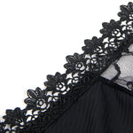Body Sublime en dentelle florale noire - Vignette | Adopt1toy