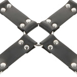 Menottes Darkness en cuir pour jeux sensuels - Vignette | Adopt1toy