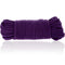darkness corde de bondage en coton 20 metres lilas