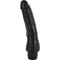 seven creations vinyle p shape vibrateur penis noir 20 cm