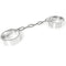 metal hard menottes de cheville avec soumission de cle allen bdsm