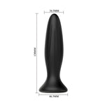 MR PLAY - PLUG ANAL VIBRATEUR NOIR RECHARGEABLE - Vignette | Adopt1toy