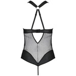 Body Amanda en cuir éco et maille délicate - Vignette | Adopt1toy