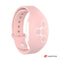 watchme montre a technologie sans fil rose tendre