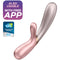 satisfyer vibrateur hot lover rose beige