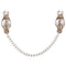 ohmama fetish pinces metalliques avec chaine