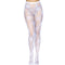 leg avenue collant resille flocon de neige taille unique