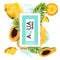 aqua travel lubrifiant a base deau saveur fruits tropicaux 6 ml