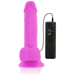 DIVERSIA - DILDO VIBRANT FLEXIBLE VIOLET 20.5 CM -O- 4.2 CM - Vignette | Adopt1toy