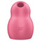 satisfyer stimulateur et vibrateur double air pulse pro to go 1 rouge