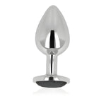OHMAMA - PLUG ANAL AVEC CRISTAL NOIR 8 CM - Vignette | Adopt1toy