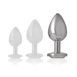 Plug anal Intense, plaisir et élégance ALUMINIUM - Vignette | Adopt1toy