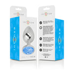 Plug anal Intense avec bijou brillant ALUMINIUM - Vignette | Adopt1toy